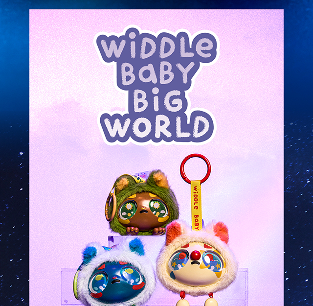 Widdle Baby Big World blind box clips. Join Kaleidos Creative on Thursdays at 4PM PT on TikTok Live