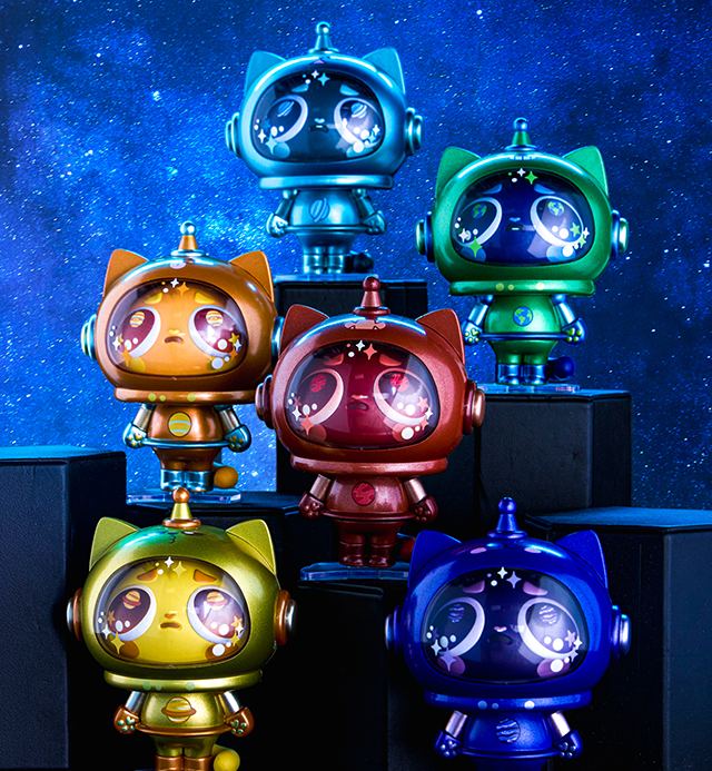 Kaleidos Creative. Widdle Baby Big Galaxy blind box figures