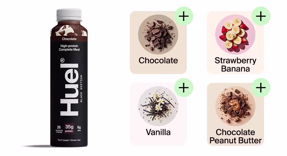 Black Edition Ready-to-drink flavours