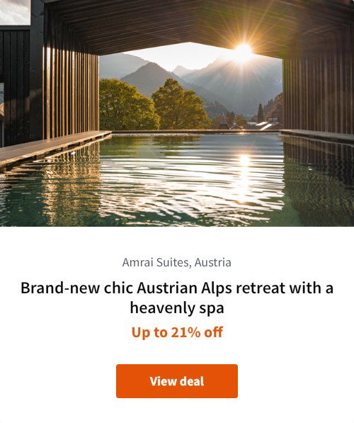 Brand-new chic Austrian Alps retreat with a heavenly spa