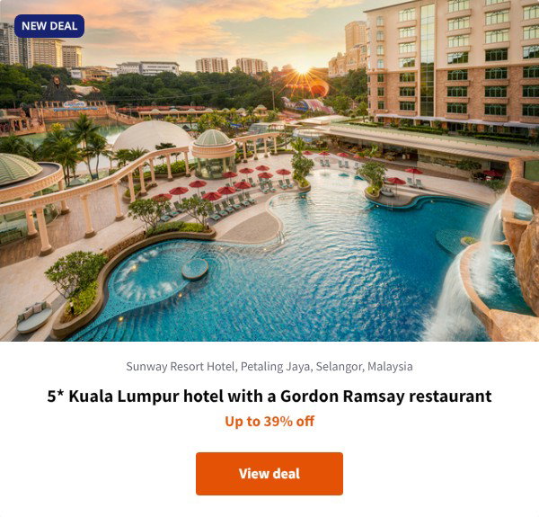 5* Kuala Lumpur hotel with a Gordon Ramsay restaurant