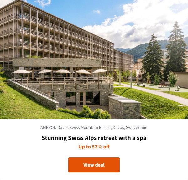 Stunning Swiss Alps retreat with a spa