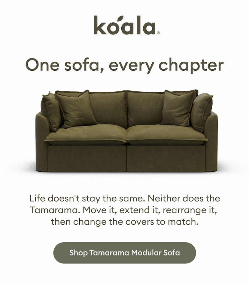 Tamarama Modular Sofa adapts to every stage of life with a modular design that can be moved, extended, rearranged and refreshed with interchangeable covers. Shop the Tamarama Modular Sofa.