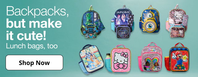 Backpacks, but make it cute! Lunch bags, too | Shop Now