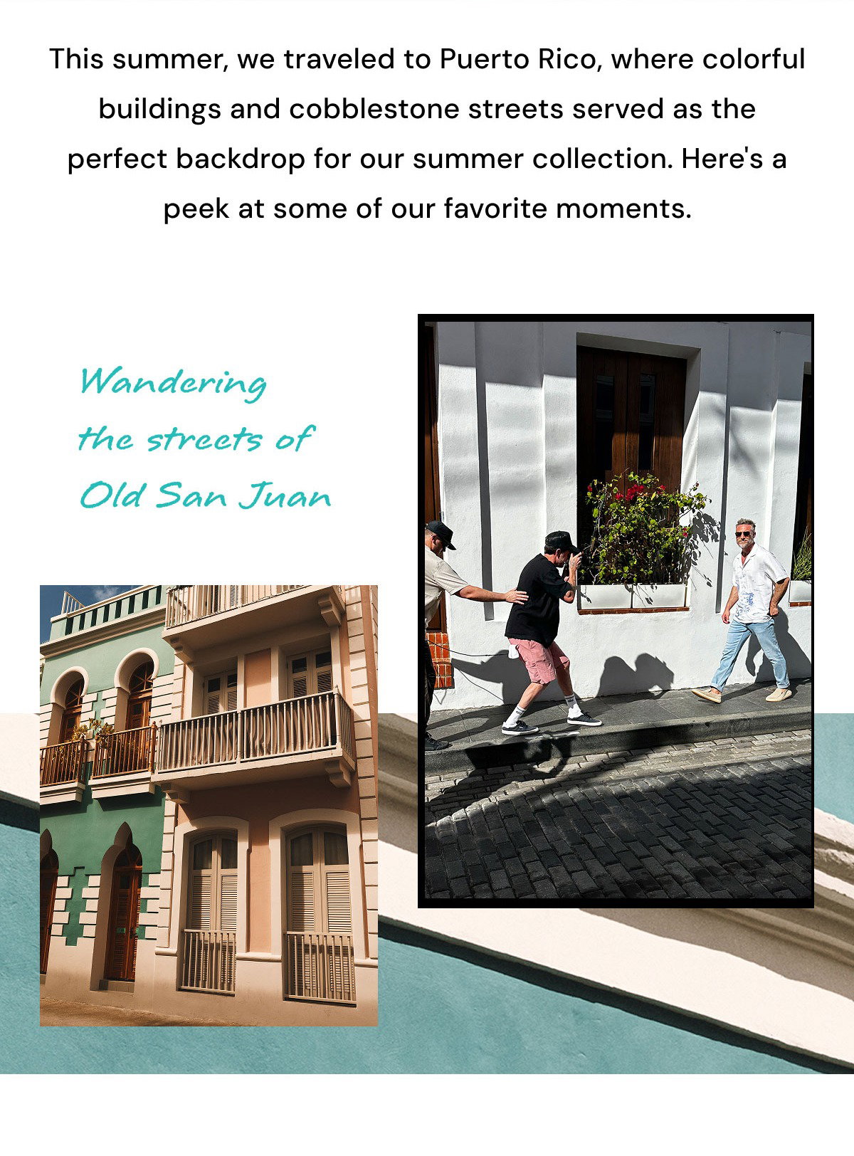 Wandering the streets of Old San Juan