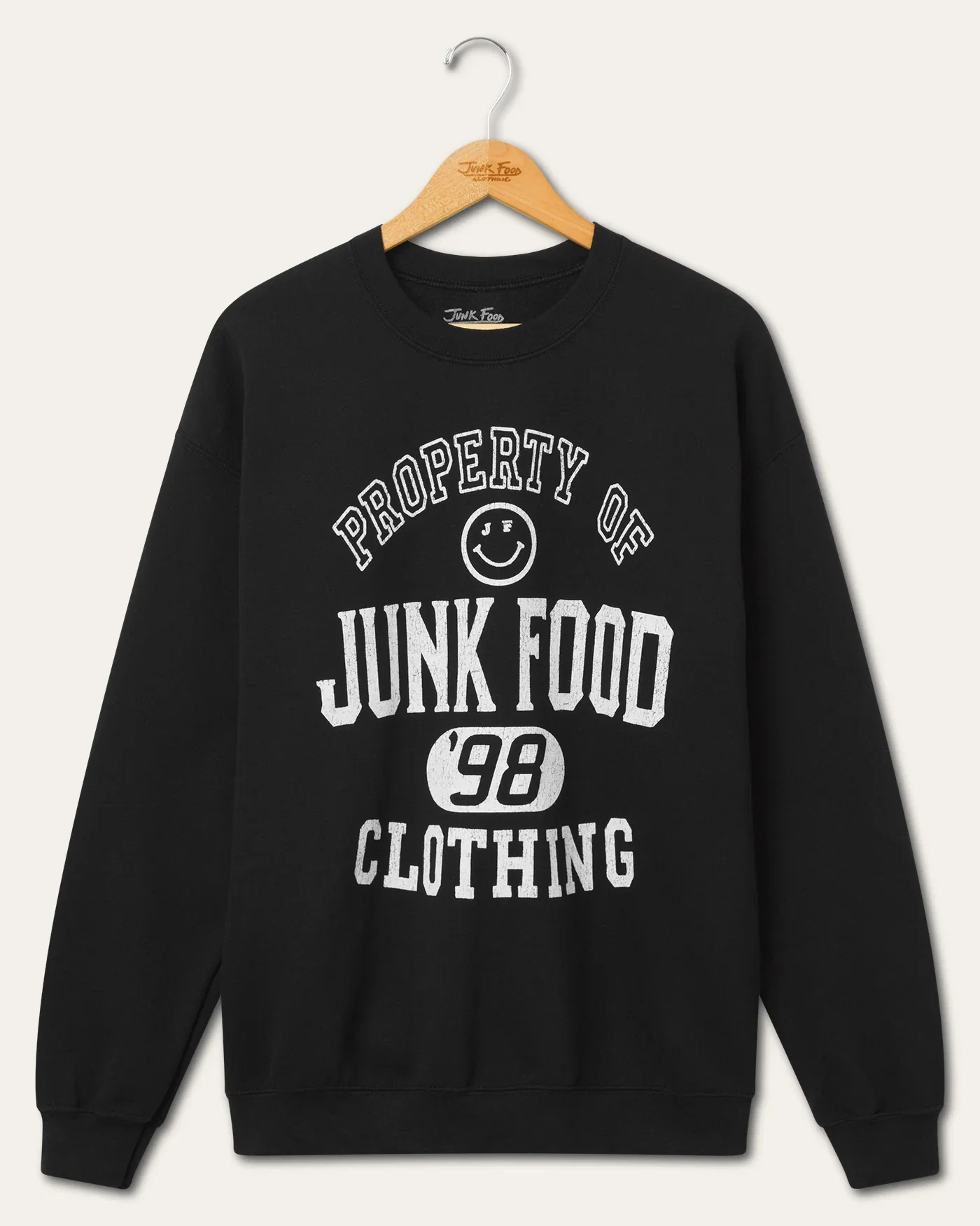 Image of Property of Junk Food Flea Market Crew Fleece