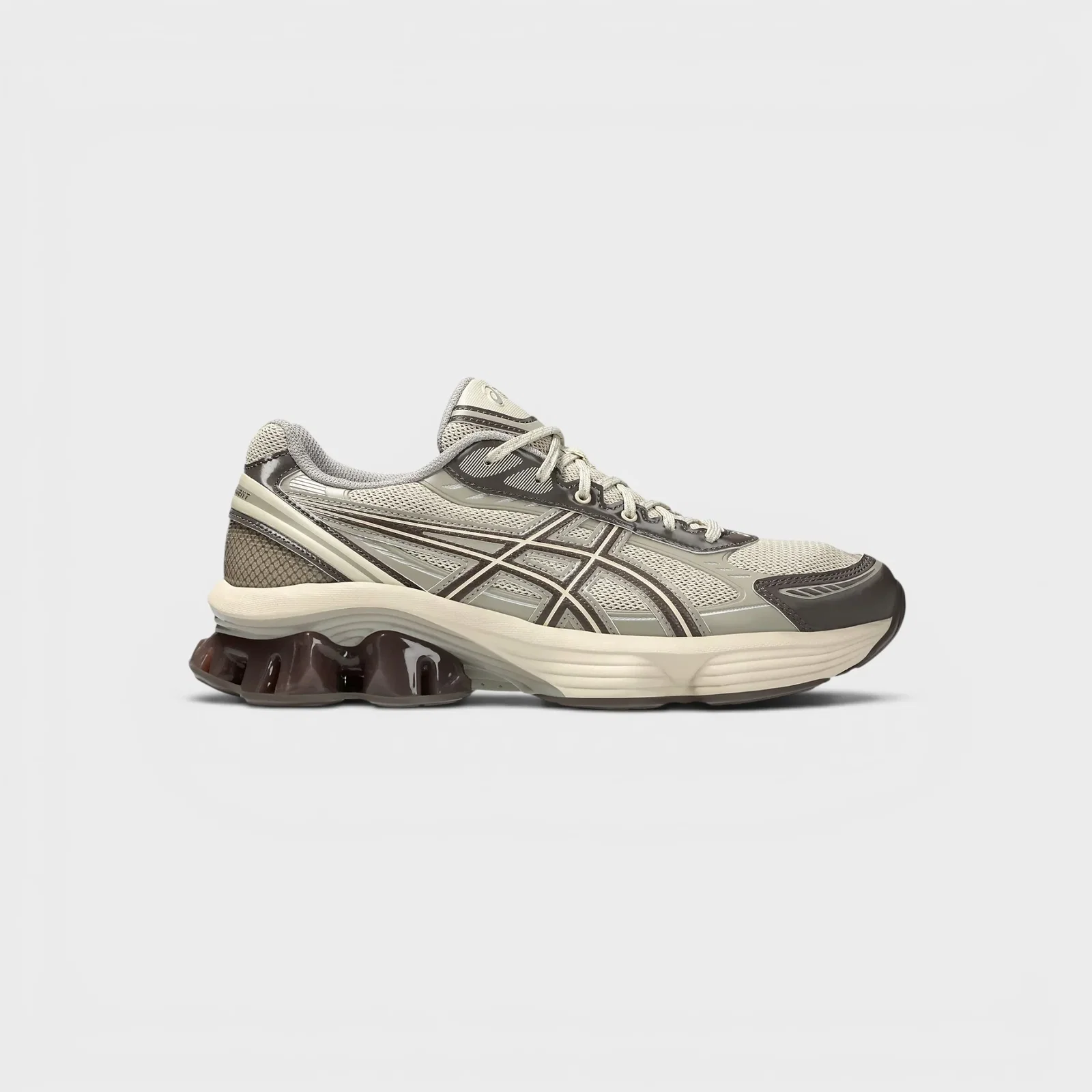 Image of Asics Gel-kinetic fluent I Oatmeal/cocoa powder