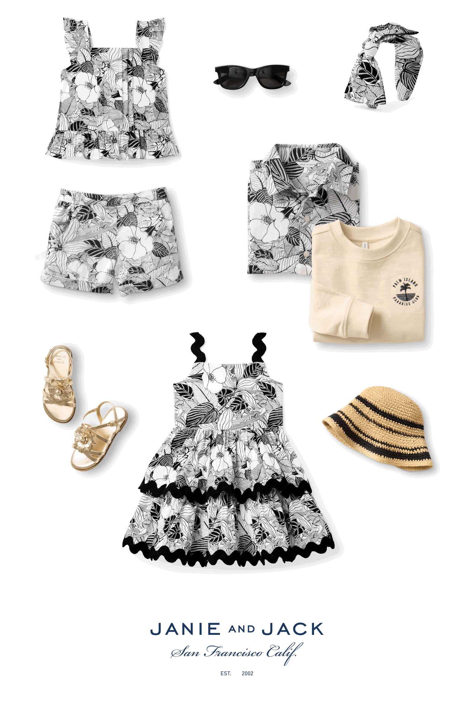 INTRODUCING THE COLLECTOR PRINTS Drawn from the archives, this timeless print is as loved now as it was then. Featuring new silhouettes designed to match.