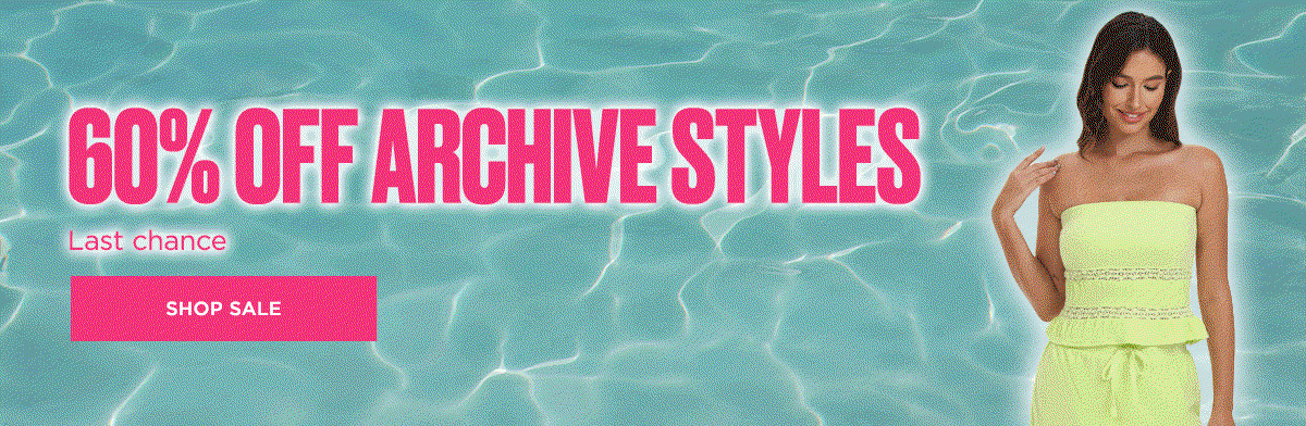 60% Off Archive Styles [Shop Sale]