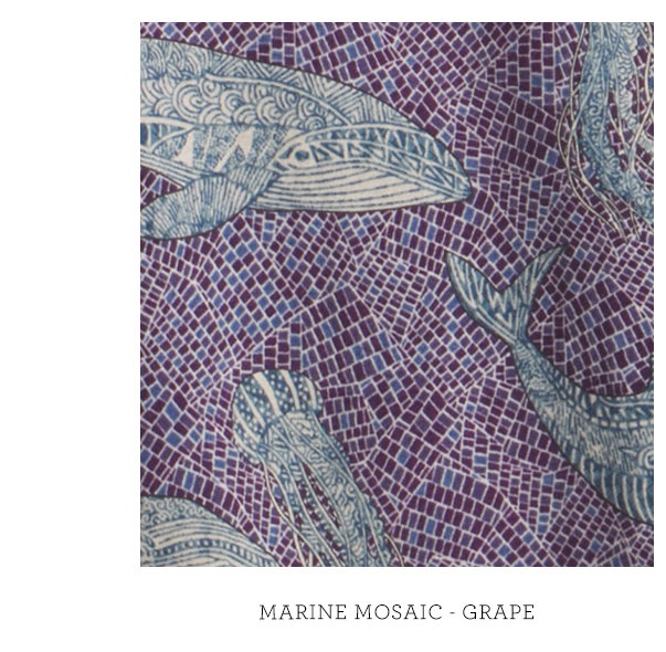 Marine Mosaic - Grape