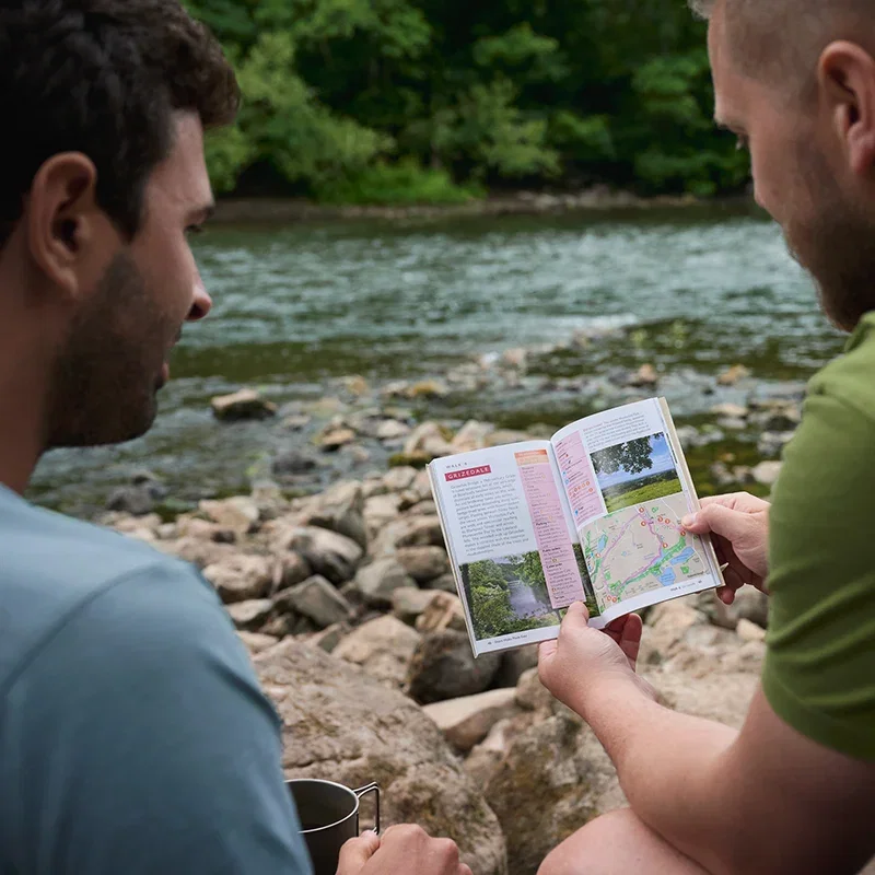 Two people looking at Pathfinders