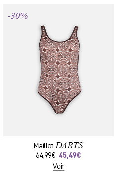 Maillot une pièce DARTS