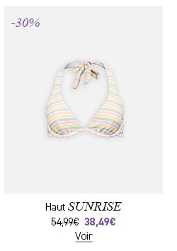 Haut de bikini SUNRISE