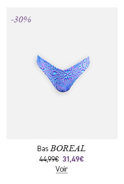 Bas de bikini tanga BOREAL