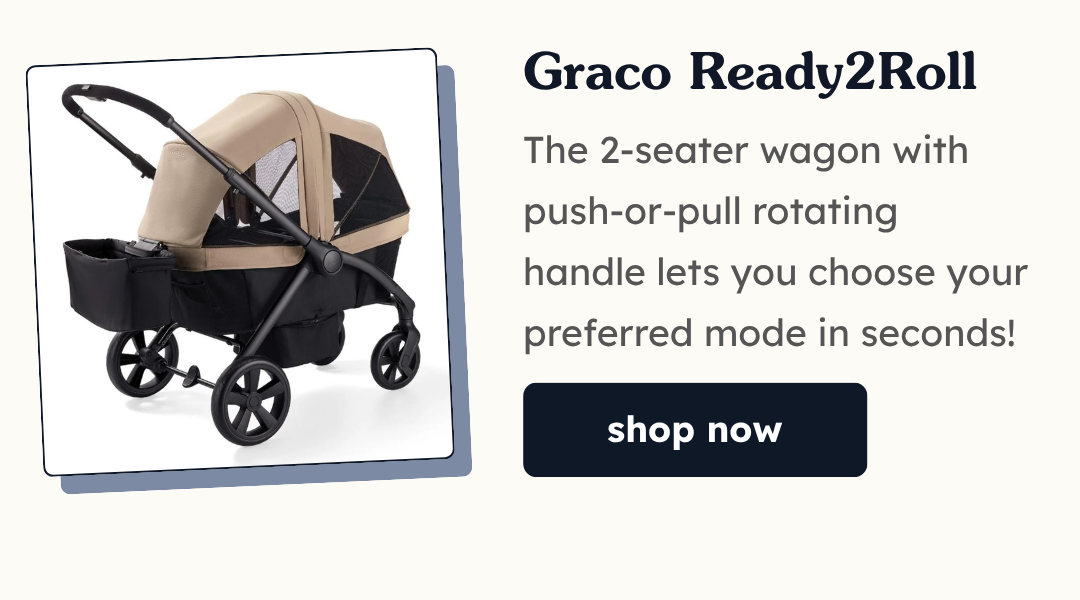 Graco Ready2Roll Stroller Wagon (2 Seater)  |  Shop now