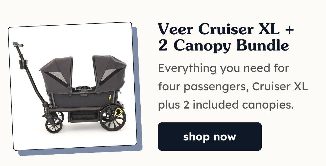Veer Cruiser XL + 2 Canopy Bundle  |  Shop Now