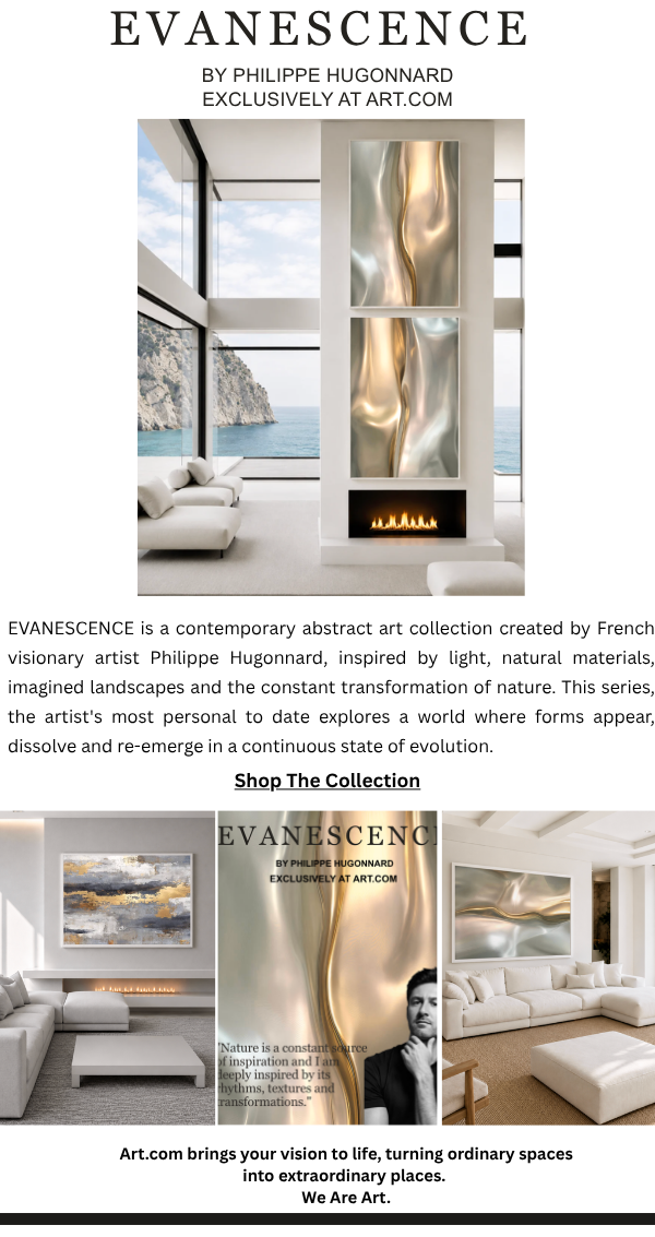 Evanescence by Philippe Hugonnard Exclusively at Art.com - Evanescence is a contemporary abstract art collection created by French visionary artist Philippe Hugonnard, inspired by light, natural materials, imagined landscapes and the constant transformation of nature. This series, the artist's most personal to date, explores a world where forms appear, dissolve and re-emerge in a continuous state of evolution.