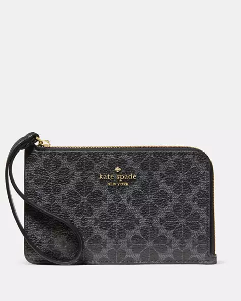 Lucy Spade Flower Small Card Holder Wristlet