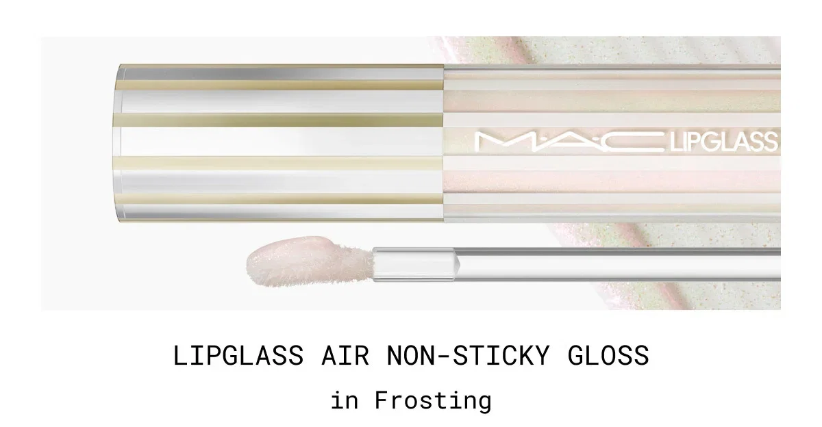 LIPGLASS AIR NON-STICKY GLOSS | in Frosting