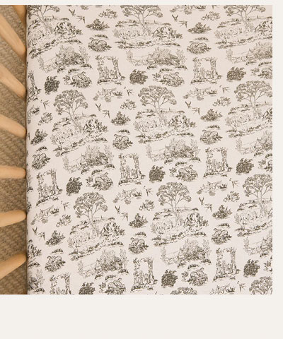 charcoal-toile-crib-sheet