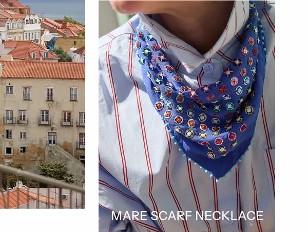 Mare Scarf Necklace