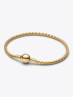 Round Clasp Wing Chain Bracelet