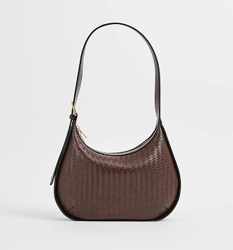 Weave shoulder bag