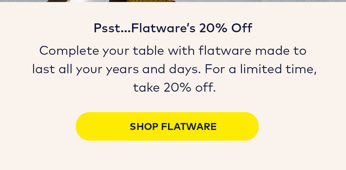 Shop Flatware