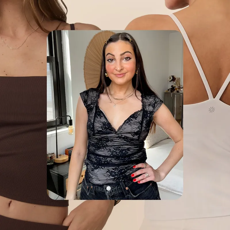 editors test the best built in bra tops