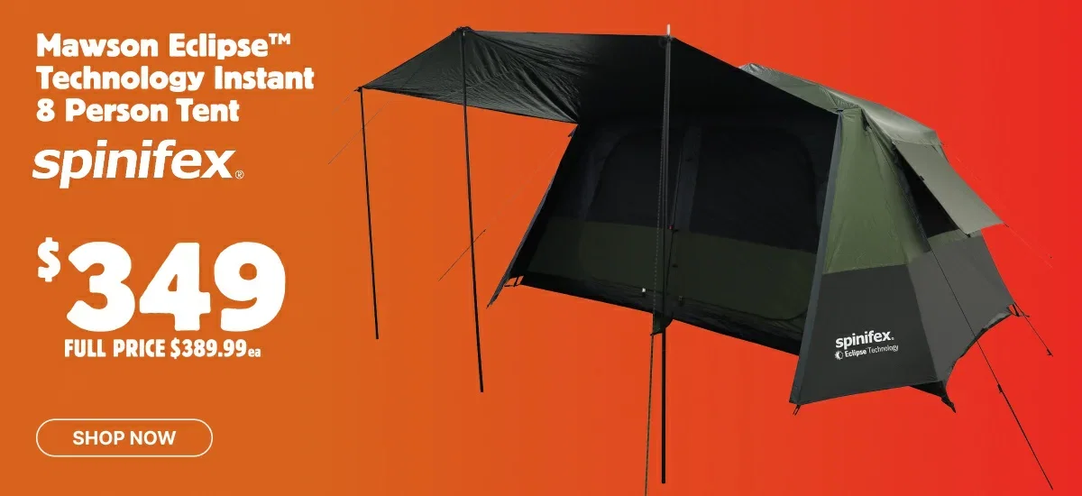 Spinifex Mawson Eclipse Technology instant 8 person tent