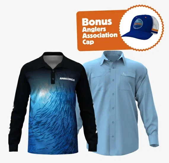 Anaconda & Anglers Association Fishing Shirts