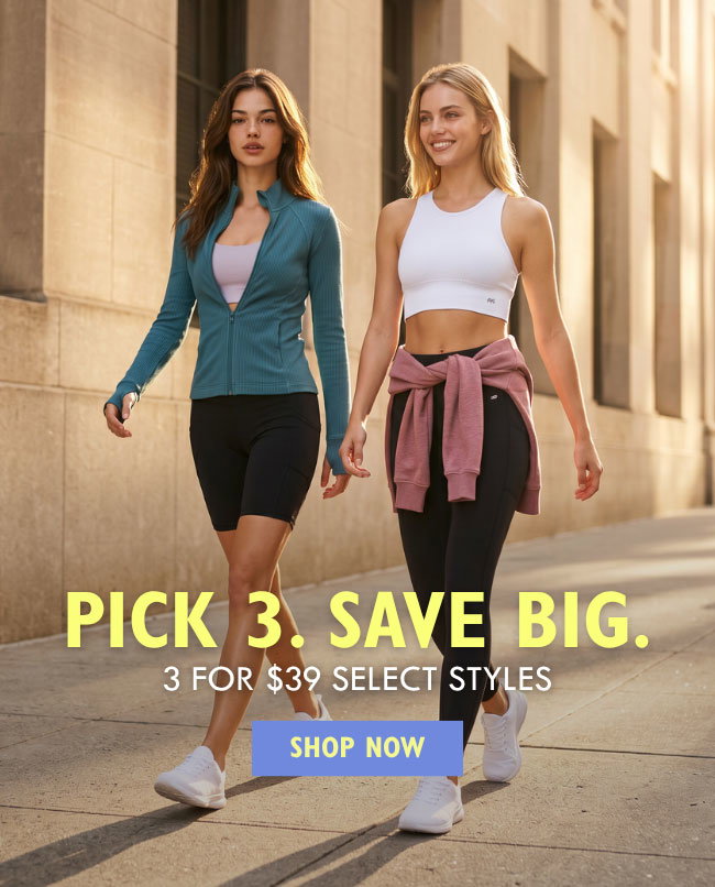 3 For $39, Mix and Match