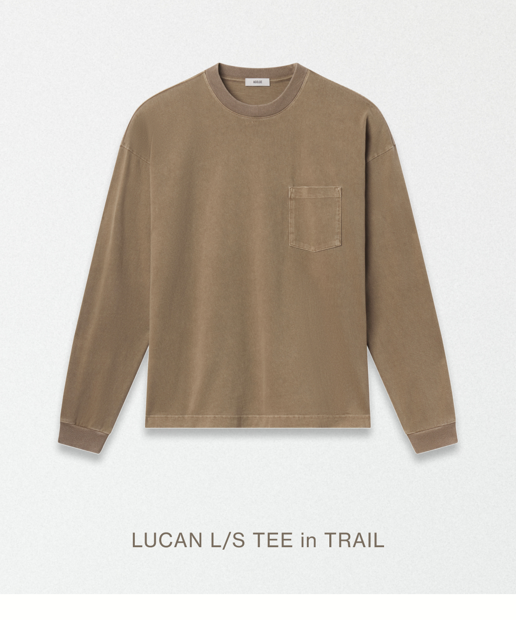 Lucan L/S Tee in Trail