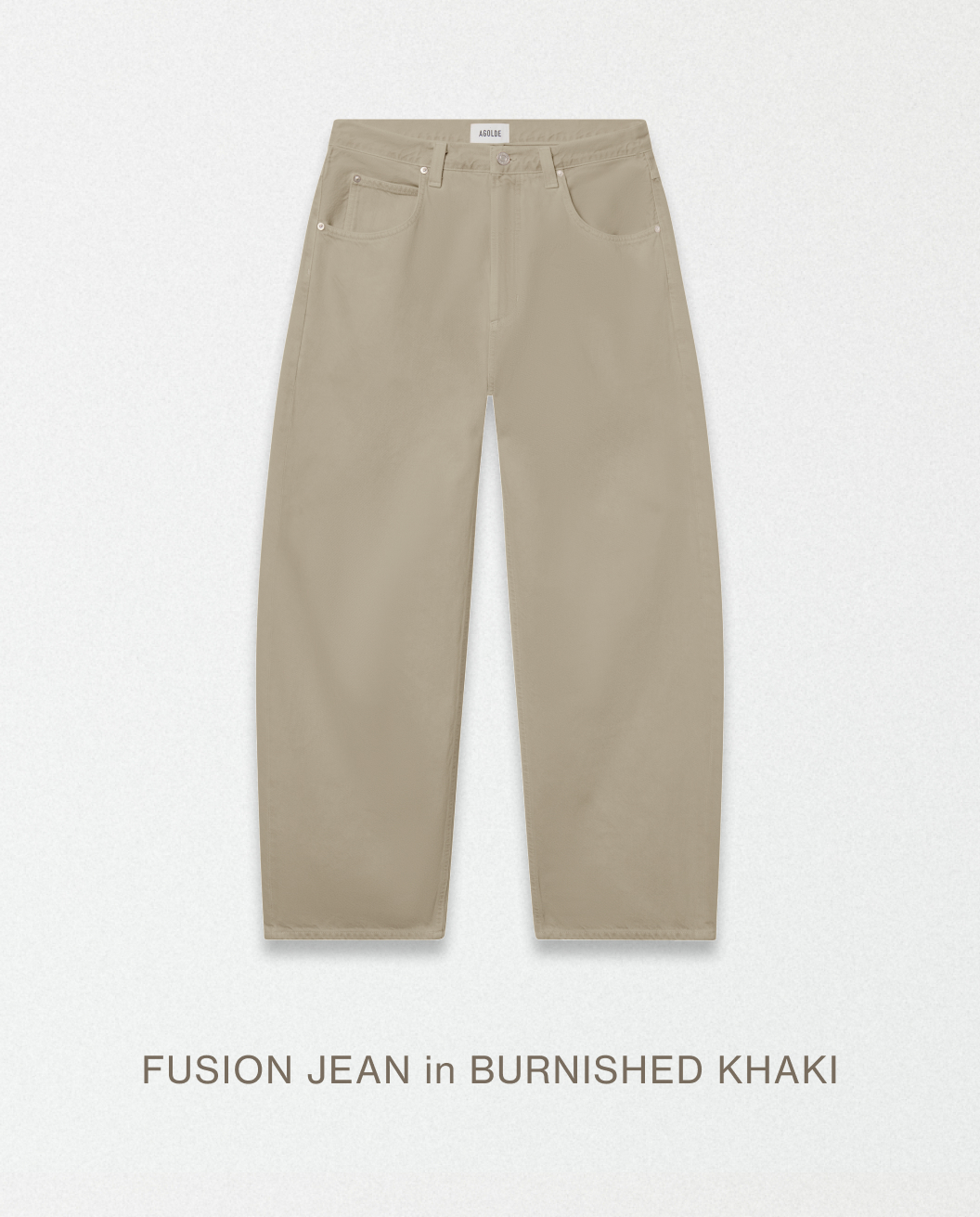 Fusion Jean in Burnished Khaki