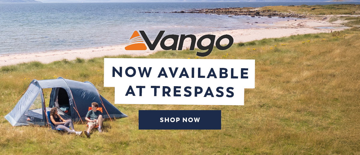 Vango: Now Available at Trespass - Shop Now