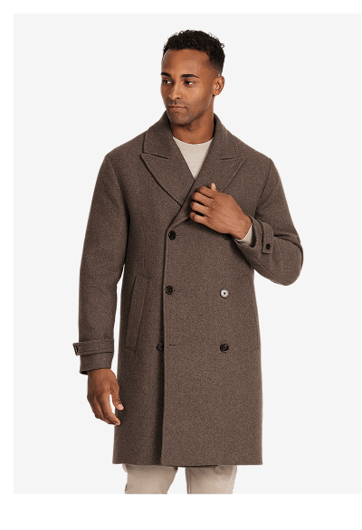 Garrison Wool Double Breasted Coat