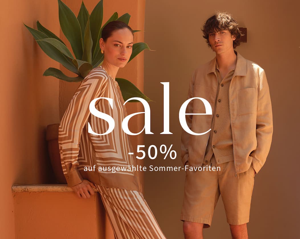 Sale. -50% auf ausgewählte Sommer-Favoriten