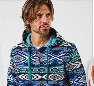 Hit The Waves Jacquard Hoodie - 30% Off Now £39