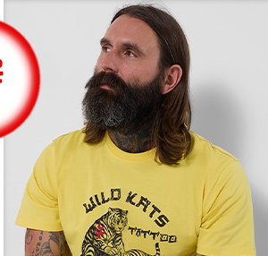 Tattoo Tiger T-Shirt - 30% Off Now £17