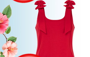 Amelia Bow Detail Sleeveless Top - Half Price Now £15
