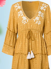 Sunset Dreams Tunic Dress - 40% Off Now £30