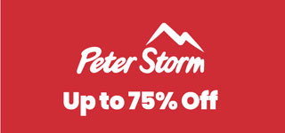 Up to 75% off Peter Storm
