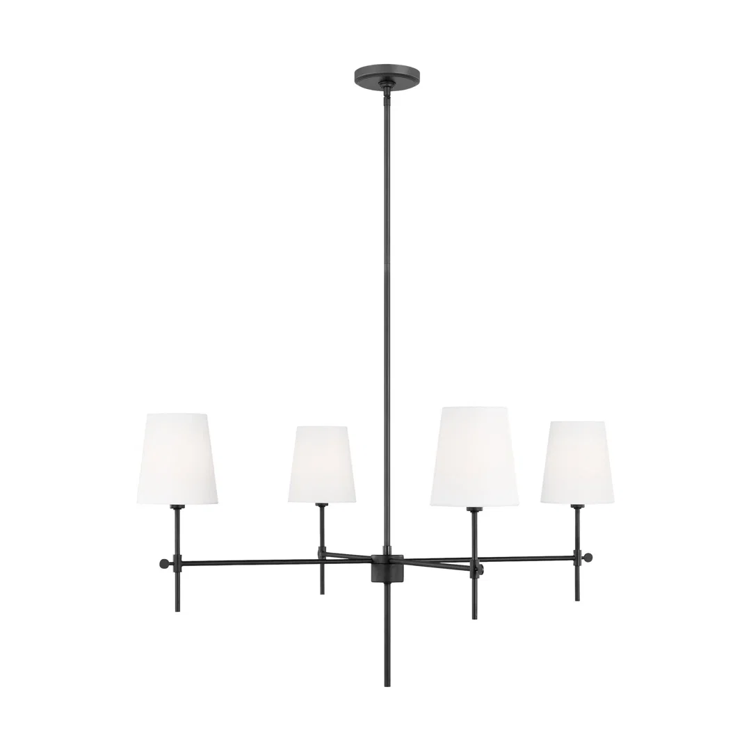 3187204-Four Light SM Chandelier