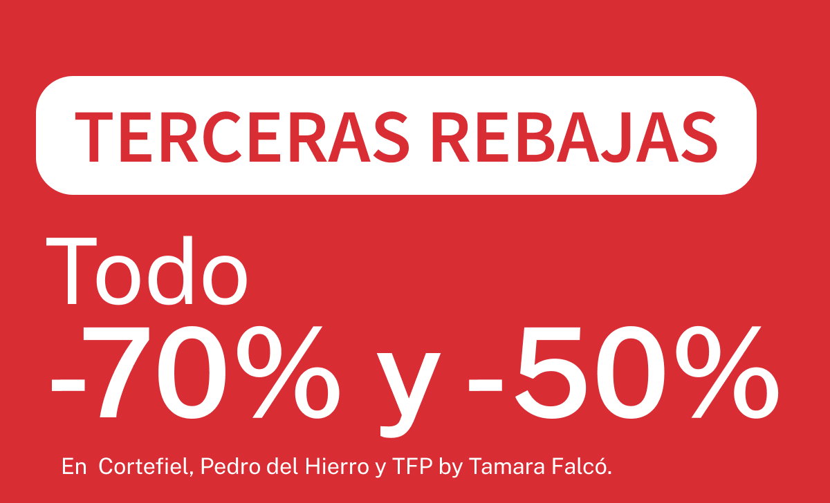TERCERAS REBAJAS