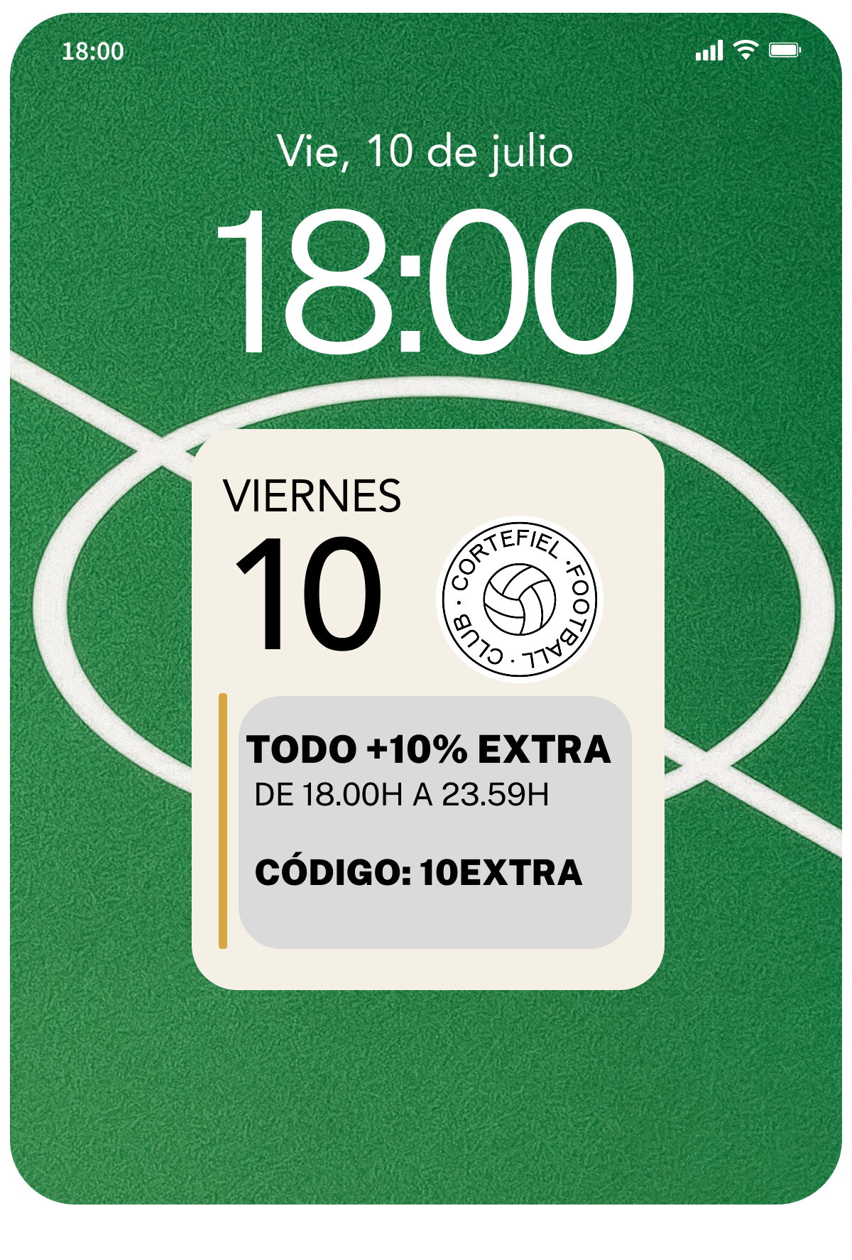 TODO +10% EXTRA
