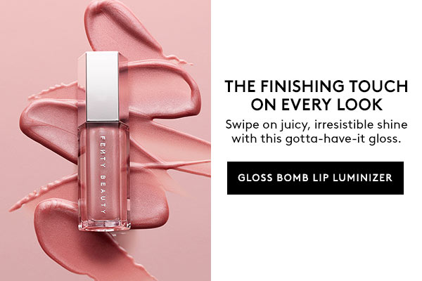 THE FINISHING TOUCH ON EVERY LOOK Swipe on juicy, irresistible shine with this gotta-have-it gloss. GLOSS BOMB LIP LUMINIZER 