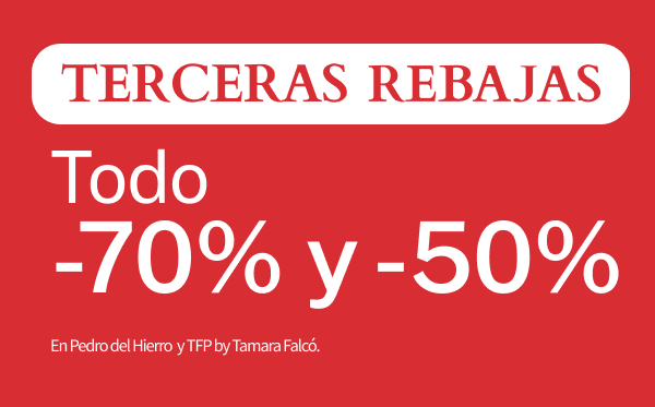 TERCERAS REBAJAS