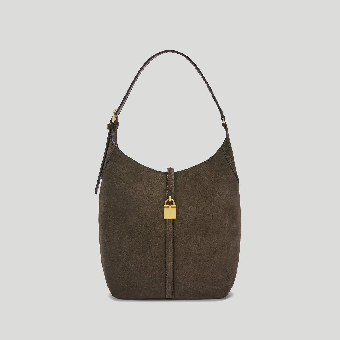 the siena bucket hazel suede