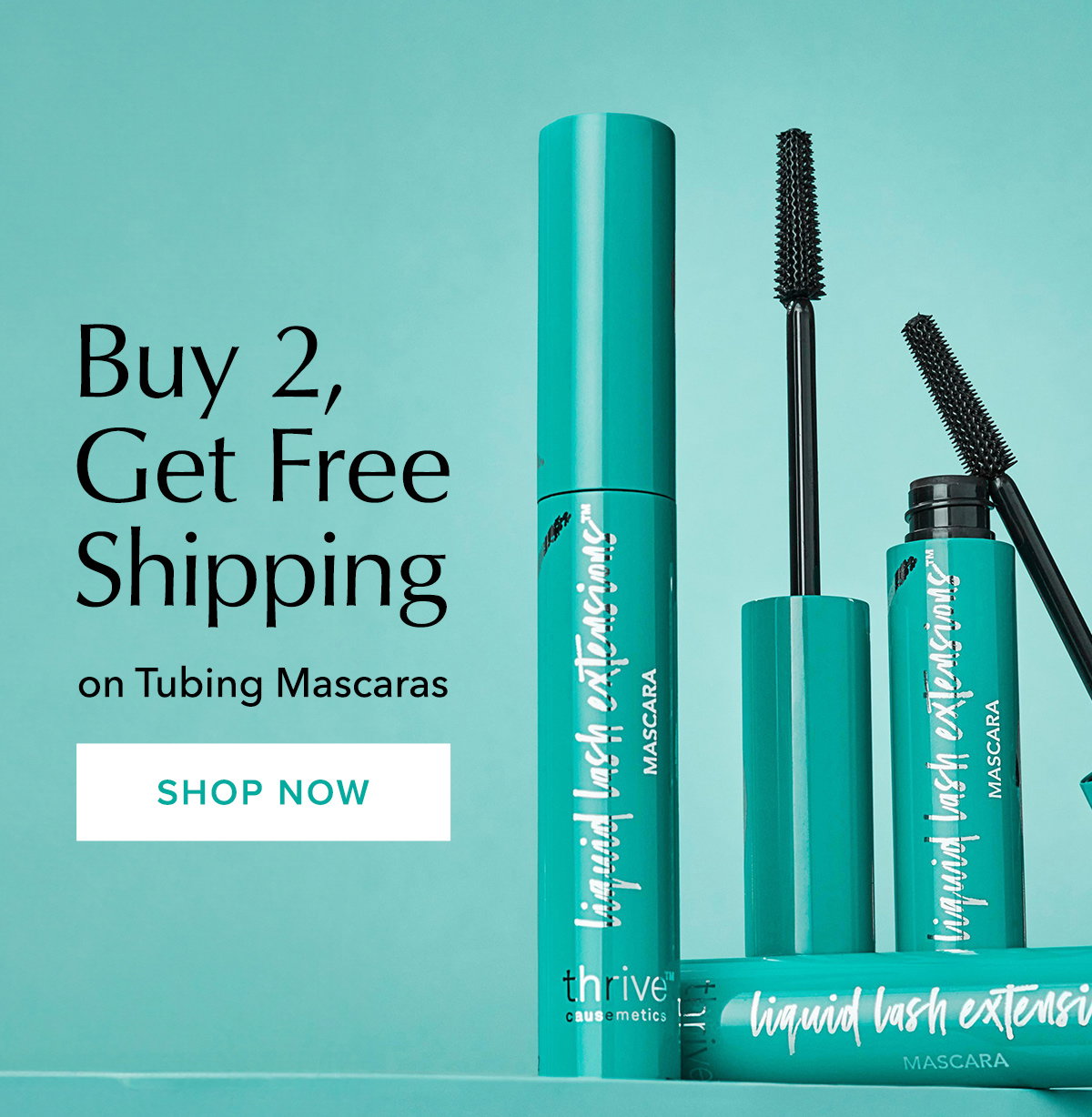 Buy 2 Tubing Mascaras, Get Free Shipping