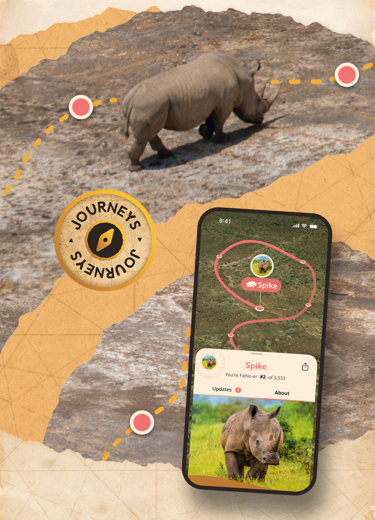 Shop Season One! Follow the journey of a real endangered species. Shop Journeys!